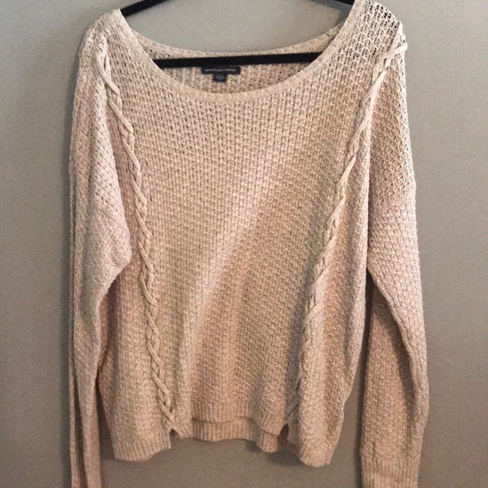 american eagle knit sweater